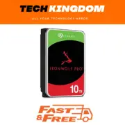 Seagate IronWolf Pro, NAS, Internal 3.5" HDD, 10TB, SATA 6Gb/s