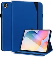 [CXTcase] Case for Samsung Galaxy Tab S6 Lite 10.4 Inch 2022/2020, Intelligent Tablet Protective Case with Stand Function and Auto Sleep/Wake for Galaxy Tab S6 Lite (SM-P610/P613/P615/P619), Dark Blue