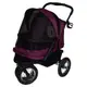 美國 Pet Gear悍馬無拉鍊三輪寵物推車( PG-8700NZ )NO-ZIP Double Pet Stroller