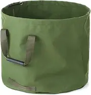 Generic Collapsible Garden Bag Canvas Reusable Gardening Bag Water Resistant Garden Leaf Waste Bag Waste Sack Yard Waste Bag