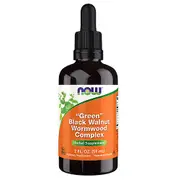Now Foods Fresh Green Black Walnut Wormwood Complex, 2 oz (Pack of 6)