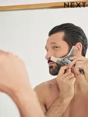 Metal Beard Shaper and Comb (N00236) | $18