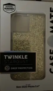Case-Mate Twinkle Stardust Case for Apple iPhone 12 Mini - Stardust Clear