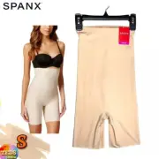 NWT Spanx Women's S Thinstincts High-Waisted Mid-Thigh Short 10006R Nude $72