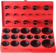 KEWAYO 419Pcs Metric Rubber O Rings Assortment Set, 32 Sizes Universal Hydraulic Plumbing Washer Seal for Professional Plumbing, Mechanic, Automotive and Faucet Repair