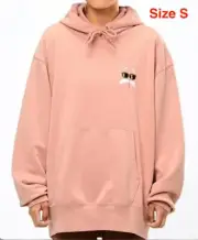 NEW Dragon Ball Master Roshi Pullover Hoodie Pink Size S Anime