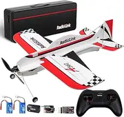 ATA HOBBY Radiolink A560 RC Airplane Ready to Fly (RTF) 4CH Remote Control Aircraft with Byme-A Gyro FC, T8S 8CH Transmitter, R8XM Voltage Telemetry RX, 2PCS Batteries
