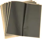 LUOZZY 20pcs Flower Bouquet Wrapping Paper Floral Wrapping Paper Material Wedding Decor for Bouquet - Black