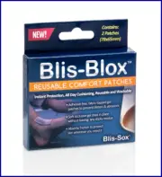 Blis-Blox - Reusable Comfort Patches (2 Patches)(78x 65 mm)***NEW***