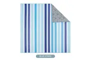 Oversized Sand Free Beach Towel For Two(160 x 160 cm)Double sided Compact Quick Dry