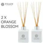 2 x Tilley Reed Diffusers ORANGE BLOSSOM 150ml Authentic