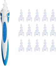 Earwax Remover Soft Silicone Ear Cleaning Tool Earwax Removal Tool with 16 Replacement Heads