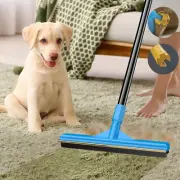 Carpet Rake for Pet Hair Removal Reusable Cat Dog Remover 58 Adjustable Long