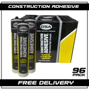 96 Pack - GSA 6998 Construction Adhesive 300 Grams
