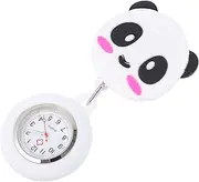 [LIFKOME] 1pc Nurse Table Hanging Pendant Watch Nurse Watch Clip on Pocket Watches for Men Timing Pocket Watch Mens Lapel Pin Lightweight Cute Nurses Watch Men Wrist Watches White Glass