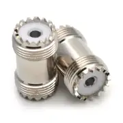 UHF Female to SL16 UHF SO239 PL-259 Female RF Coaxial Adapter UHF Coax Connector