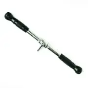 Revolving Straight Curl Bar 20" | Cable Attachment