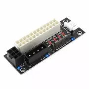 4 in 1 Molex 4Pin/SATA/ATX 6Pin/4Pin Dual PSU Multiple Power Supply Adapter