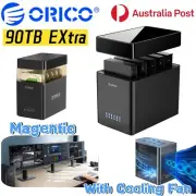 ORICO 5 Bay Hard Drive Enclosure Magnetic USB3.0 SATA HDD SSD Case Type-C Tool
