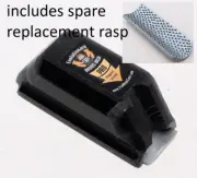 Radius Rasp Pro RR-2 Black Evolutionary Hoof Care Farrier Tool w/ Replacement