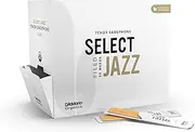 D'Addario Organic Select Jazz Filed Tenor Saxophone Reeds - Sax Reeds - Individually Sealed - 2 Hard, 25 Pack