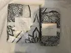 Pottery Barn Cassidy Duvet Cover Set Blue Queen 2 Standard Shams Medallion Boho