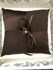 Hortense B. Hewitt Co. Mocha Dream Pillow Ring Bearer - New in box