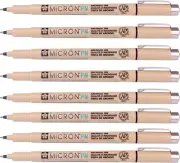 Sakura Pigma Micron Fine Line Pen High Light and Soft Head Pen Manga Drawing-...