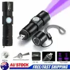 USB UV Torch Ultra Violet LED Flashlight Blacklight Lamp 395 nm Zoom Work Light