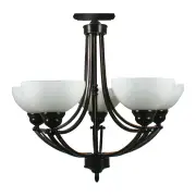 Houston 5 Light &amp; 5 Arm Close To Ceiling Light