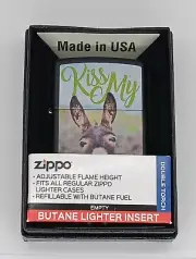 Zippo Kis My A@@ Design 29868 "Double Torch" refillable Butane Lighter