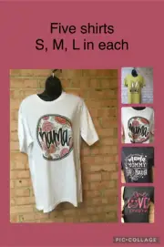 Wholesale bulk lot of 15 Mama T-shirts