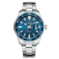在飛比找樂天市場購物網優惠-鋼帶手錶男 手錶男經典款式龍波手錶80512夜光日曆鋼帶水鬼
