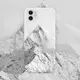 白色雪山冷淡風簡約iphone14 plus 13pro max手機殼12 11保護套軟