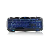 iMicro Cobra - Keyboard - backlit - USB - QWERTY - black - retail