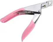 Stainless Steel French Nails Nail Cutters U-shape Scissors Trimmer Set for Home or Salon