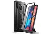 For Samsung Galaxy A20 / A30 Ub Pro Full-Body Rugged Holster Case With Built-In Screen Protector & Kickstand