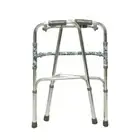 New Print Aluminum Foldable Rollator Walking Frame Outdoor Walker Aids Mobility