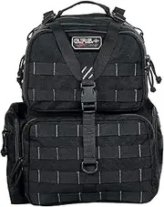 G.P.S. Tactical Range Backpack, 3 Handguns Capacity, MOLLE Webbing, Durable Waterproof Stain-Resistant Shooting Tactical Gear