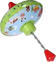 JUMPLAWN Boys Toys Baby Sensory Toys Iron Sheet Boys and Girls Toy Rotating Suction Toy