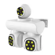 3MP Triple-Lens WIFI IP Camera P66 Waterproof Two-Way Audio Full-Color Night Vision Motion Alert Mobile Remote Monitorin
