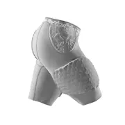 McDavid MD7991DD-07-36 Padded Football Shorts w/Contoured Wrap-Around Thigh Pads