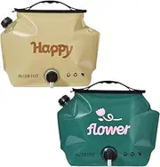 Mivpzisk Water Bag for Hiking, 8L Water Carrier, 2X Reusable Fully Open Easy to Clean Container Foldable for Outdoor Survival Beach Fishing Boating Hiking