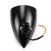 6" Black Bullet Headlight For Sportster XL DYNA softail Bobber Chopper AU
