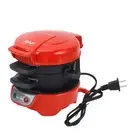 (Red US Plug)Breakfast Maker Egg Cooker Breakfast Machine Customize