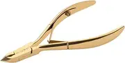 Aba Group Cosmetic Tongs 10 cm Two Spring Pliers - Gold, 5 mm (1127) Sharp Cuticle Scissors Manicure Tools Pedicure Tools