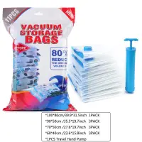 在飛比找蝦皮購物優惠-7-11PCS Vacuum Bag Reusable Va