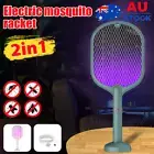Multi-functional Electric Mosquito Swatter Racket Fly Killer Zapper USB Recharge
