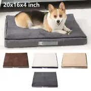 Orthopedic Memory Foam Puppy Cushion Mattress Kennel Pad Waterproof Dog Bed S