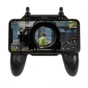 W10 Mobile Phone Game Controller Gamepad Joystick Fire Trigger For Pubg Black Controllers & Attachments